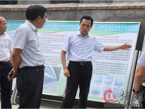 市委常委、副市长尹长友视察龙盛集团生态