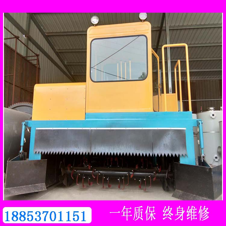 泗水履带式翻抛机翻抛破碎双倍功效